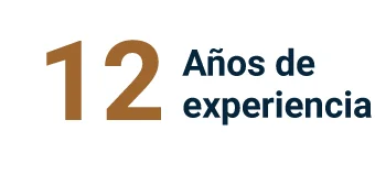 12 anos experiencia